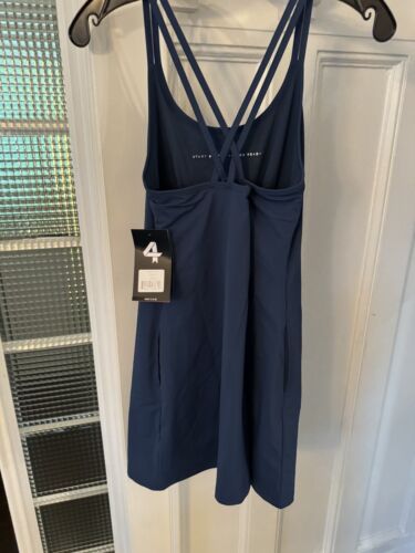 Fourlaps Women’s One Piece Tennis/ Golf Dress Built In Bra & Shorts Sz XS NWT