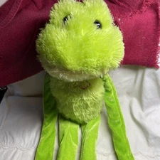 Hugfun Stuffed Plush Green Frog 2001 23”