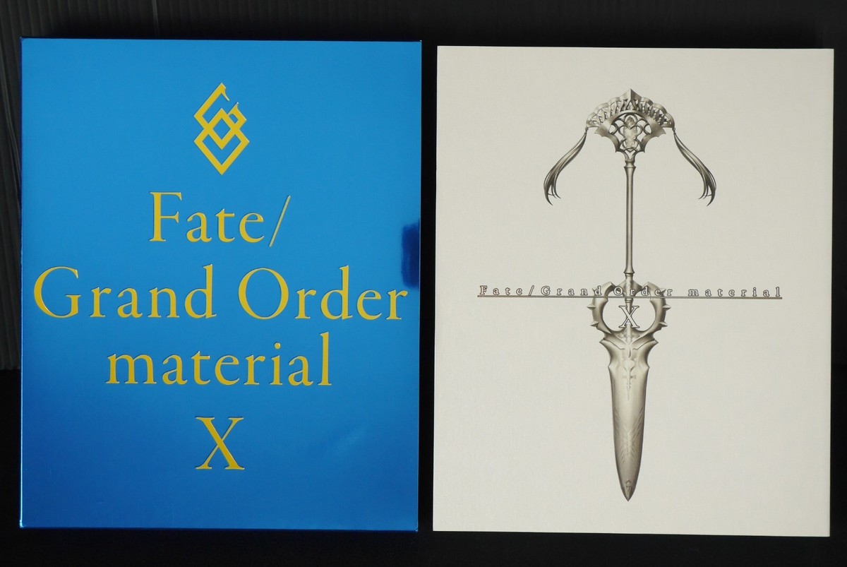 Type-Moon: Fate/Grand Order Material X (FGO Book) from JAPAN | eBay