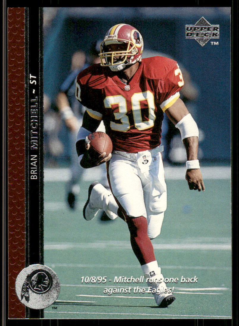 1996 Upper Deck #210 Brian Mitchell