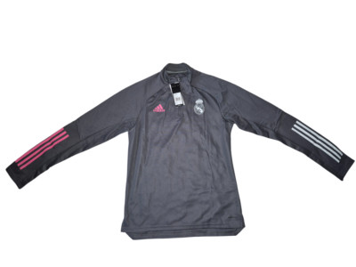 Adidas Real Madrid Training Top 1/4 Zip Mens Size M XL -NEW- FQ7880 Shirt