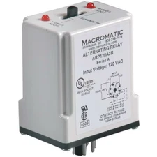Macromatic Arp120a3r Alternating Relay,Dpdt,120Vac,10A,8 Pin