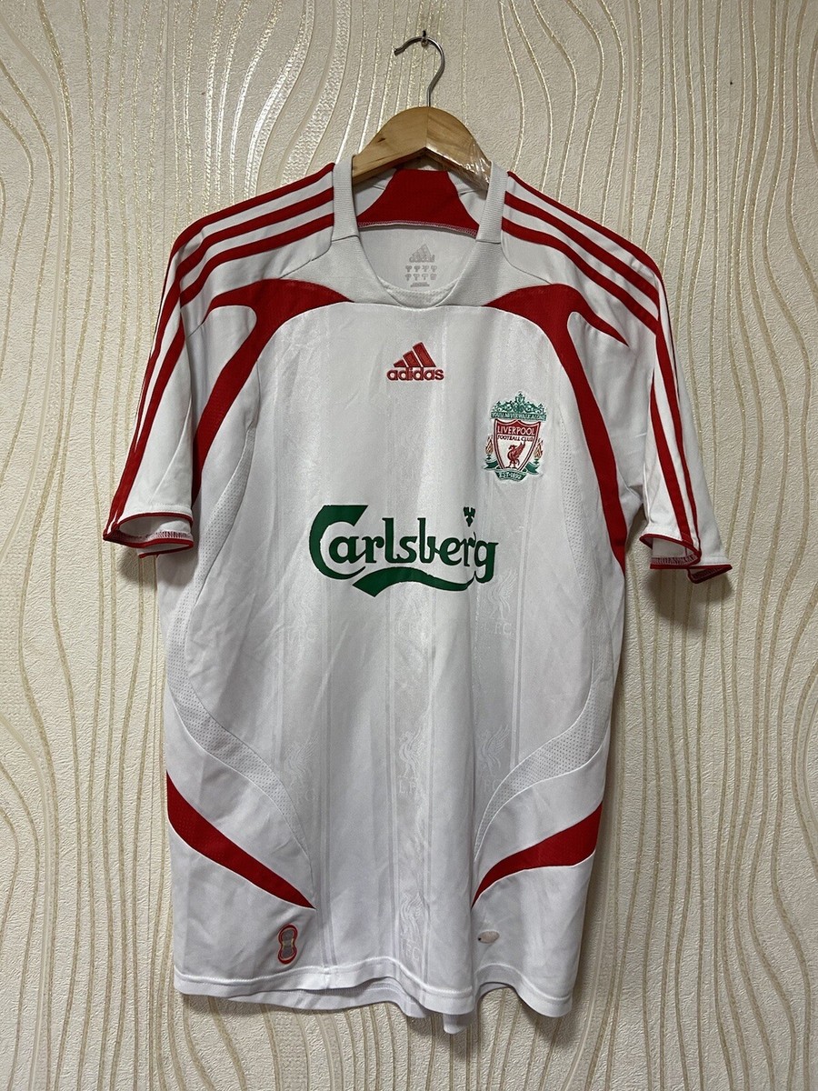 レコード/The Soccer Hoolys LIVERPOOL 2007 2008 AWAY FOOTBALL SHIRT SOCCER JERSEY ADIDAS