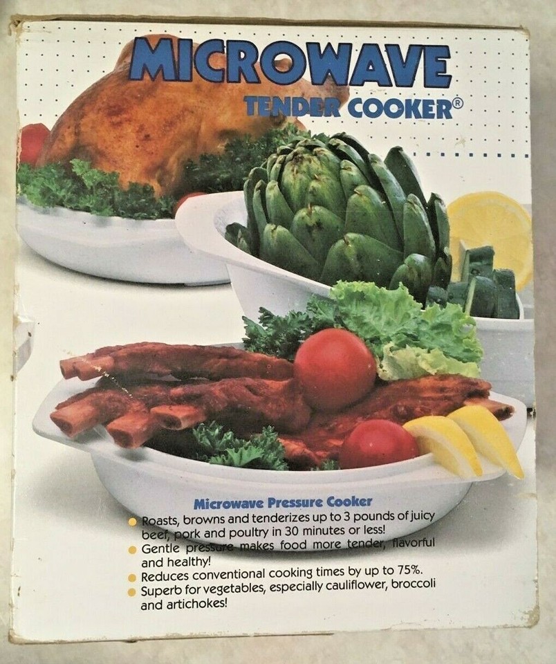 Nordic Ware 2.5 Quart Qt Microwave Oven Pressure Tender Cooker Made in