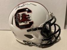 Bryan Edwards Signed South Carolina Gamecocks Speed Mini Helmet Beckett