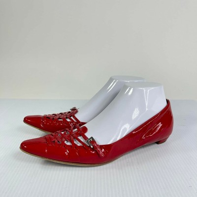 prada pointed toe loafer