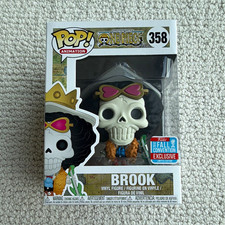 Funko Pop! One Piece Soul King Brook #358 NYCC 2018 Convention Exclusive LE