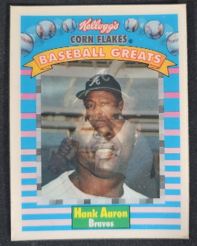 Hank Aaron #2 1991 Kellogg's card