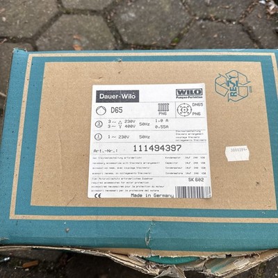 Wilo Top D 65  2046649 / 08w50 BL 280mm 3~400V 1~230V Umwälzpumpe Pumpe