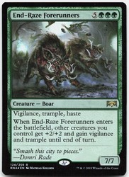 End-Raze Forerunners Foil Ravnica Allegiance #124