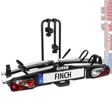 Eufab Fahrradträger Heckträger FINCH AHK 2 Fahrräder / E-Bikes klappbar faltbar