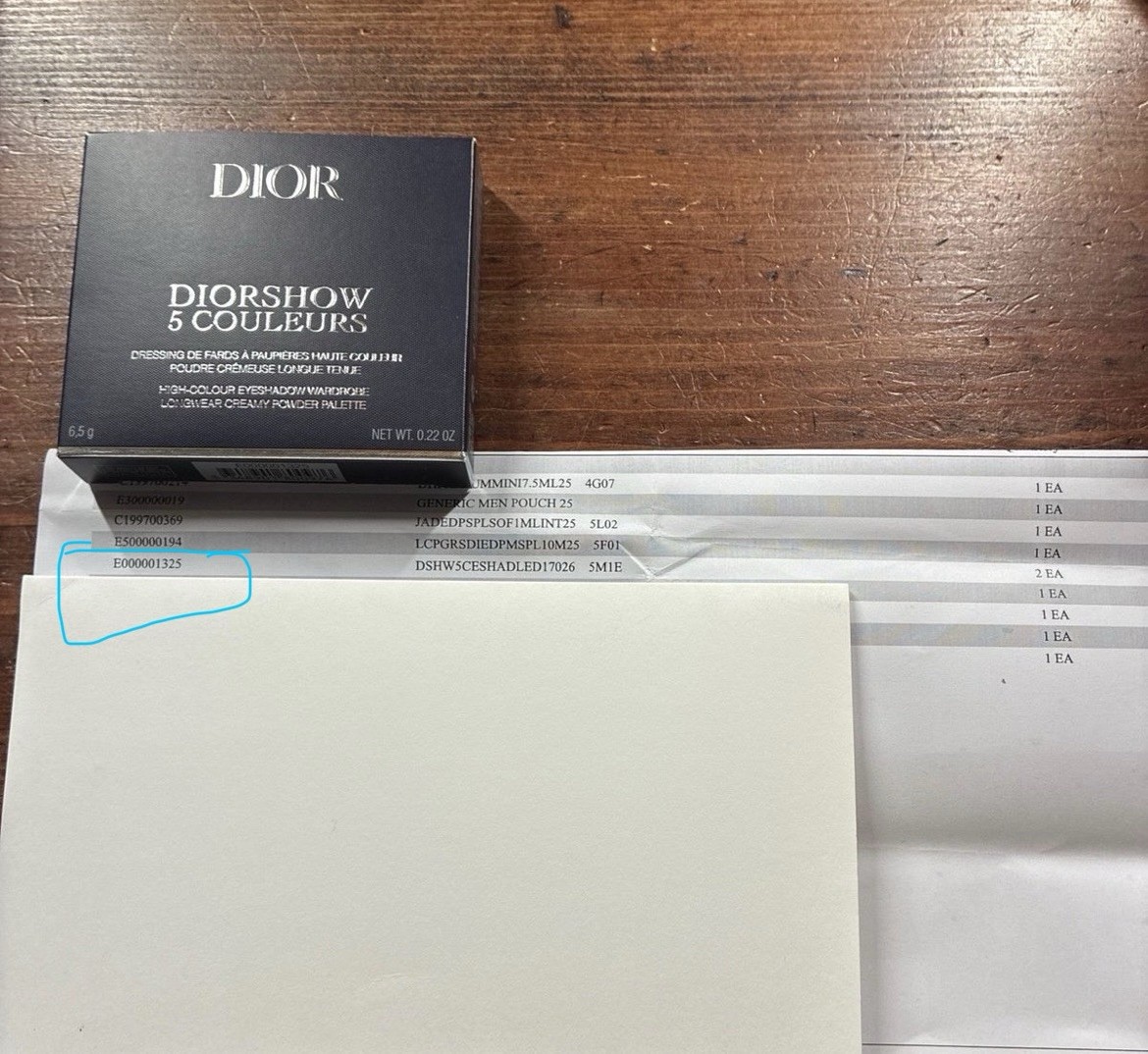 Dior Diorshow 5 Couleurs 170 Midnight Lamé Eyeshadow Palette