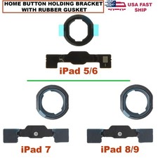 Home Button Holding Bracket With Rubber Gasket For iPad 5/6/7/8/9
