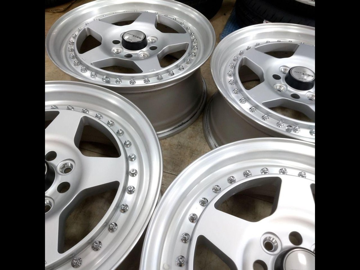 WORK MEISTER CR01 Wheels Rims 15in 6.5J +39 4x100 MX-5 (NA/NB