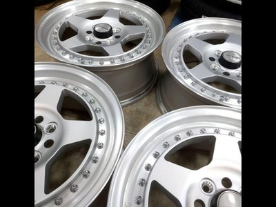 WORK MEISTER CR01 Wheels Rims 15in 6.5J +39 4x100 MX-5 (NA/NB