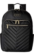 Kenneth Cole reaction Chelsea Chevron Laptop Backpack 15in Black