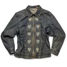 American-vintage Cathy Daniels Women's zip up Blue and Navy Shirt