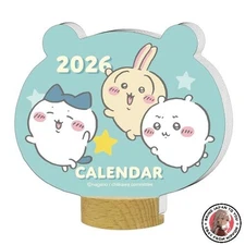 NEW 2026 Die-Cut Desk Calendar / Chiikawa