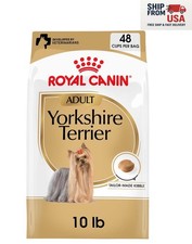 Royal Canin Breed Health Nutrition Yorkshire Terrier Adult Dry Dog Food, 10 lb