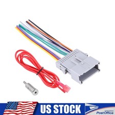 Car Stereo Radio Wiring Harness w/ Antenna Adapter For Chevrolet Buick GMC US