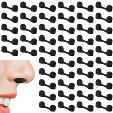 100 Nose Filters Disposable Sponge Plugs for Dust Welding Spray Tanning Allergy