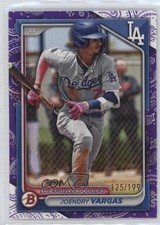 2024 Bowman Prospects Purple Pattern 125/199 Joendry Vargas #BP-89 1g5l