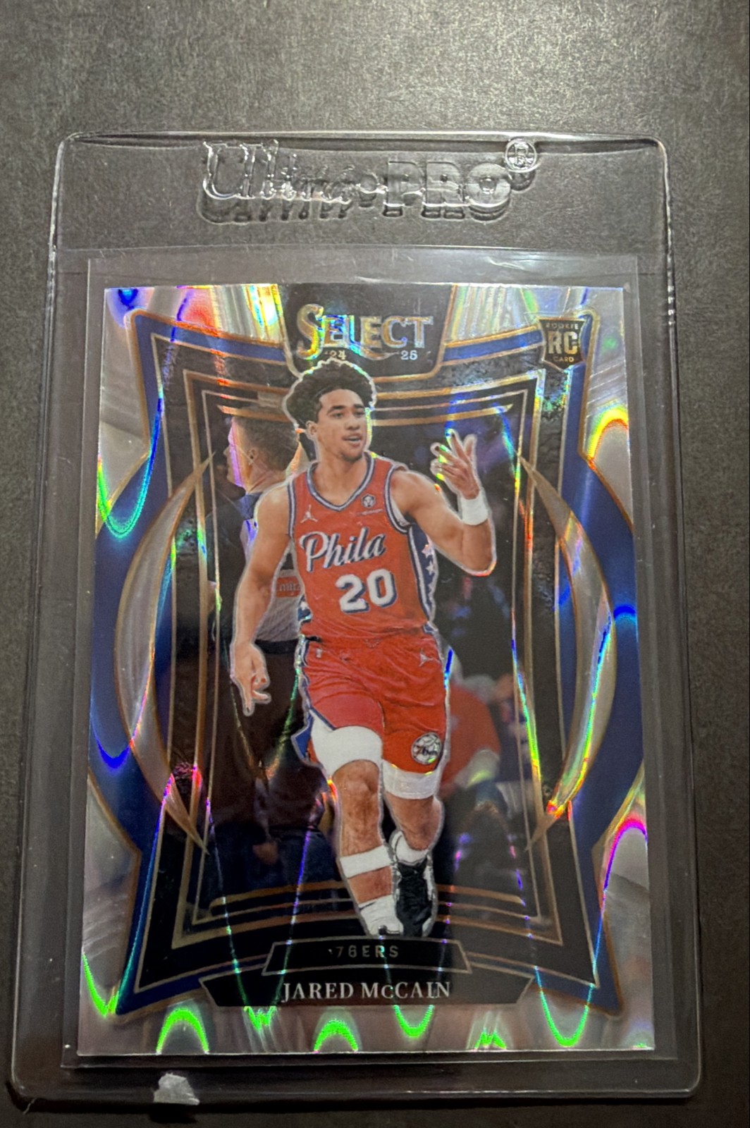 2024-25 Panini Select - Concourse Jared McCain #82 Tectonic Prizm (RC)