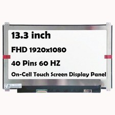 13.3" for Dell Latitude 3310 3330 1920x1080 40Pin LCD Touch Screen Display Panel