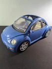 Vintage Blue 2000 Barbie VW Bug Beetle Car Y2K with Key