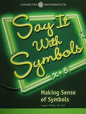 Connected Mathematics 3 Student Edition Grade 8 Say It  -  NEW Savvas Learning 2