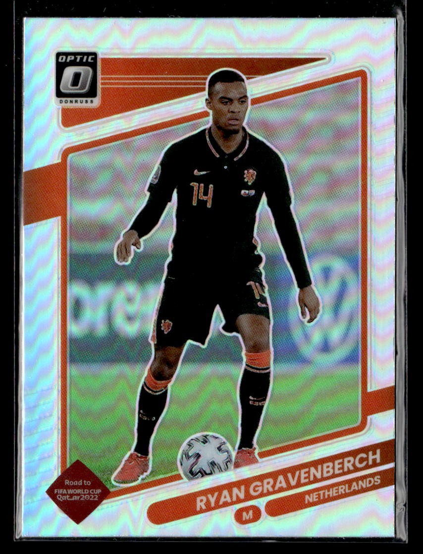 Ryan Gravenberch - 2021-22 Panini Donruss Optic Holo #96 Netherlands