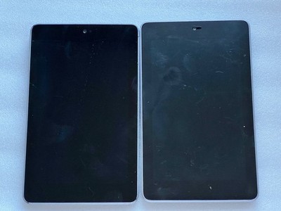 Lot of 2x ASUS Google Nexus 7 Tablet 7in Android  - Not Power On