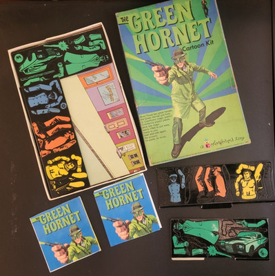GREEN HORNET COLORFORMS 90% Complete with extras Vintage Classic