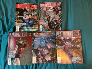 Resident Evil Lot Official Wildstorm Comic Book Magazine Set 12345 MINT 9.2+ NR