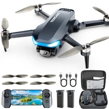 GPS Drone with Camera for Adults - 2K HD Camera FPV Live Video, GPS Drone wit...