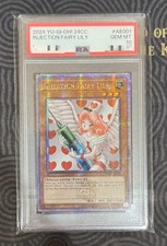 Yu-Gi-Oh! Injection Fairy Lily 25th PSA 10 Rare Japanese Card, New Japan
