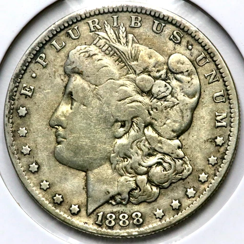 1888-O Hot Lips VAM-4 Morgan Silver One $1 Dollar - New Orleans  R1722