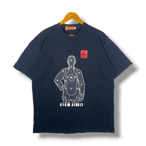 Vintage 00s ELEM 512513 Streetwear Clothing Graphic Tee Shirt Extra Large Size