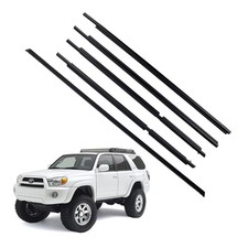 Outer Door Window Weatherstrip Seal Belt 5x For Toyota 4runner 03-09 68162-35060