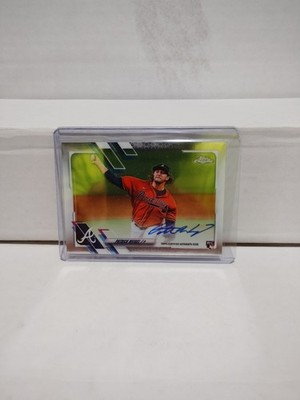 2021 Topps Chrome Patrick Weigel Auto RC #RA-PW Atlanta Braves