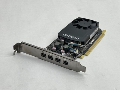 Nvidia Quadro P1000 4GB GDDR5 PCI-E 4x mini DP Video Graphics Card High Profile