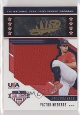 2019 Panini USA Baseball Stars & Stripes 14/48 Victor Mederos #USA-DL Auto 1kk