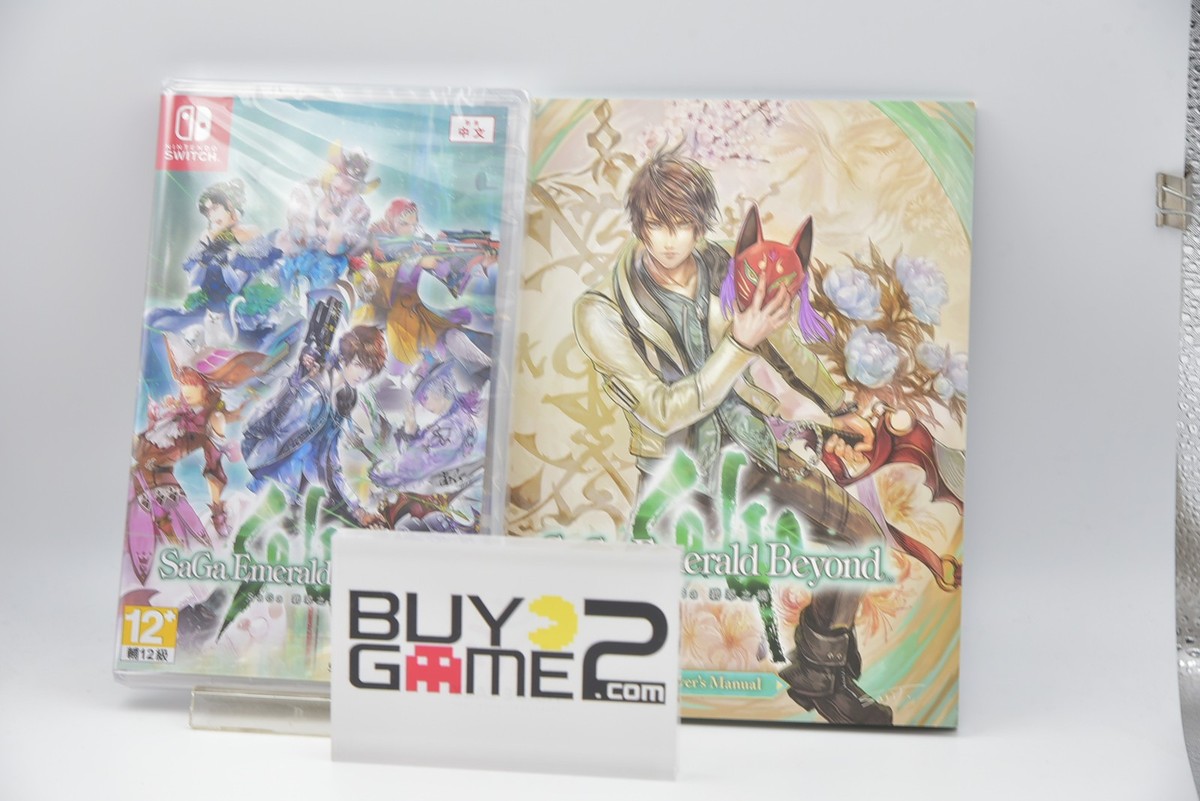 NEW Switch SaGa Emerald Beyond (HK, English/ Chinese/ Japanese)+