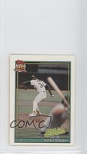 1991 Topps Cracker Jack Series 2 Food Issue Dave Stewart #10 1md