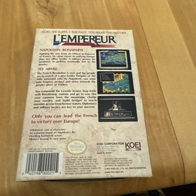 L'empereur (Nintendo NES) Complete in Box w/ Poster CIB