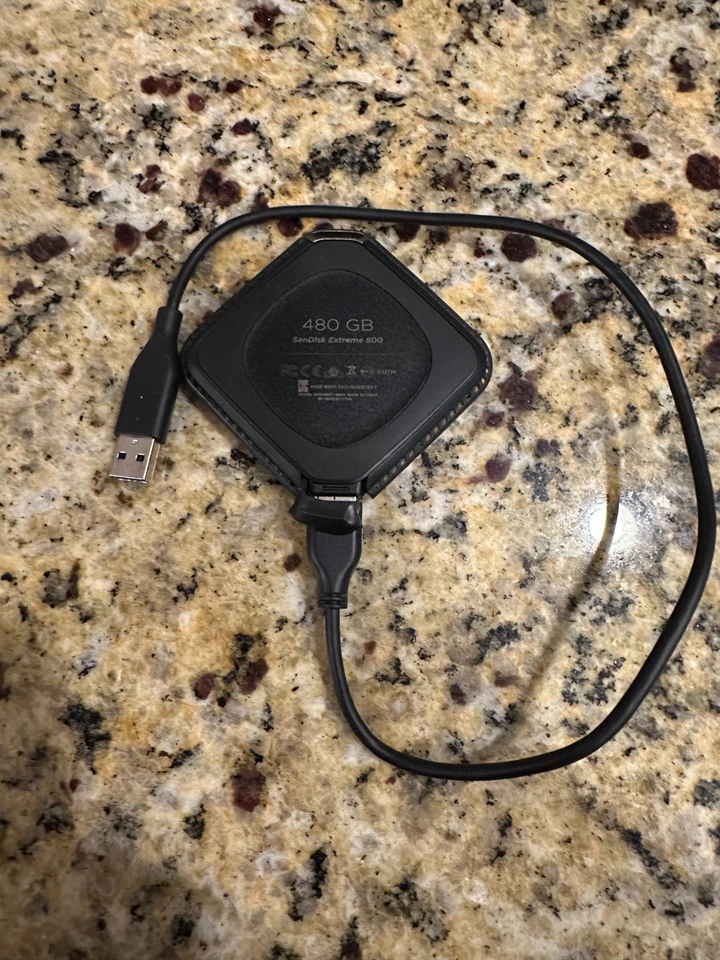 闪迪 Extreme 500 便携式固态硬盘 480GB SDSSDEXT-480G — 第 2/4 张图片