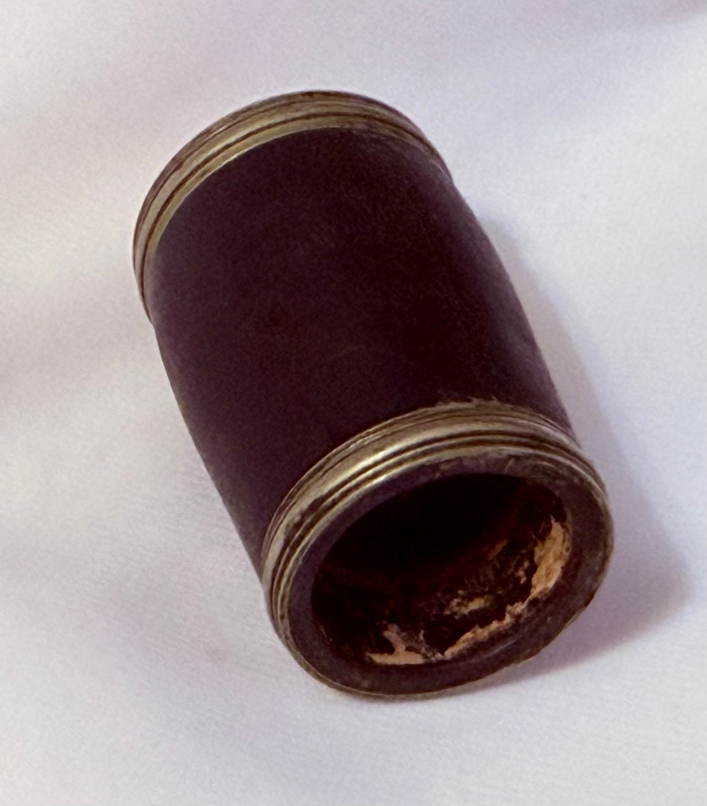 Unmarked WOOD Clarinet Barrel short 48mm