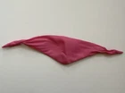 Vintage Barbie Doll Poodle Parade #1643 Pink Cotton Lined Scarf REPRODUCTION