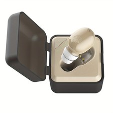 Hearing Aid, Rechargeable Personal Sound Amplifier, Discreet In-Ear Design