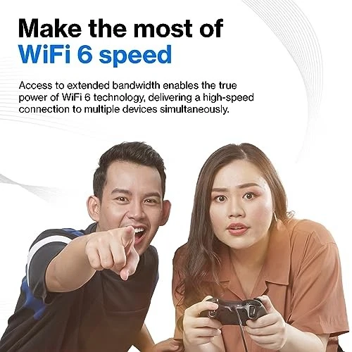 LINKSYS AX1800 WI-FI 6 ROUTER NETWORKING DUAL BAND AX GIGABIT WIFI - BLACK - Image 3 of 4